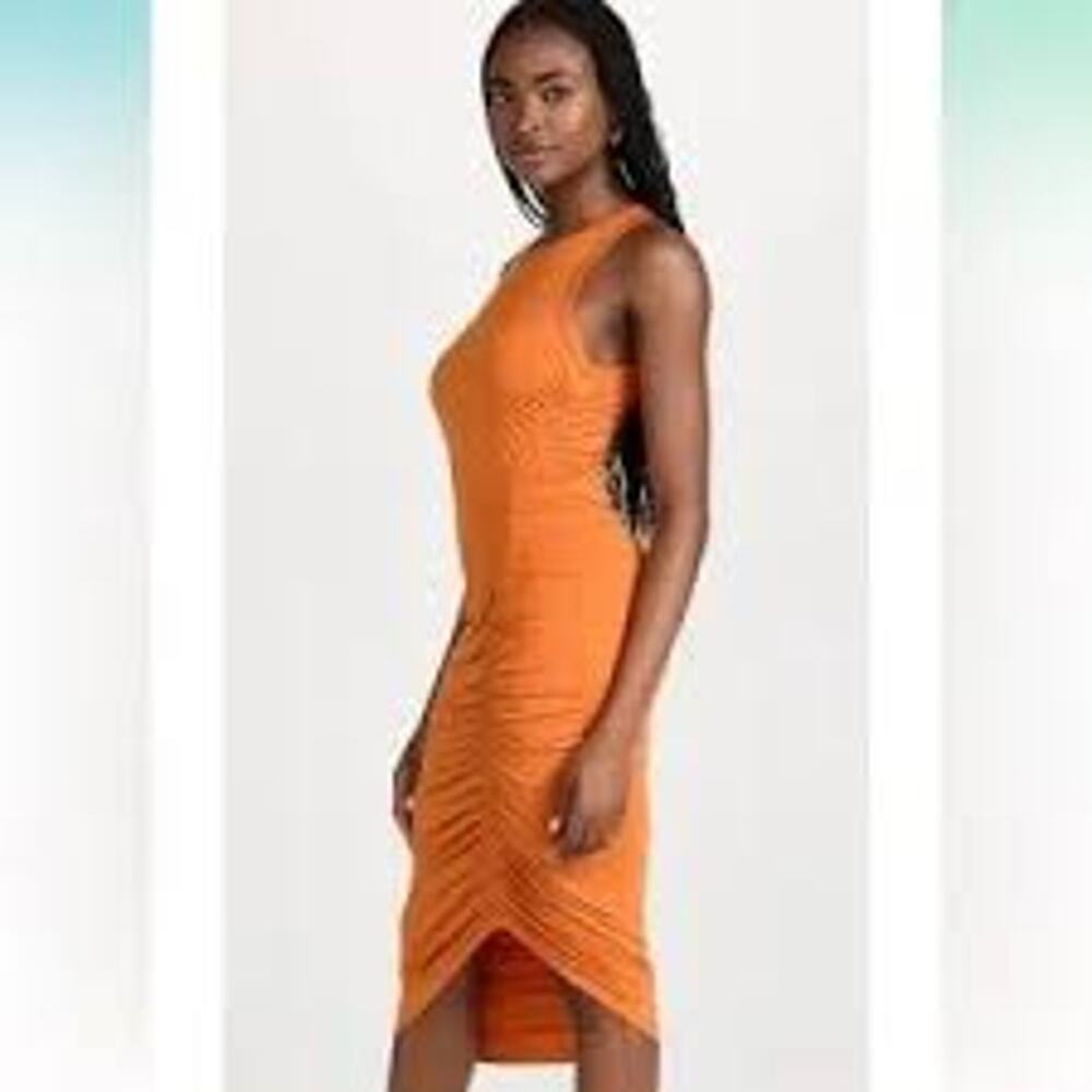 Veronica Beard Orange Midi Dress - Picture 11 of 11
